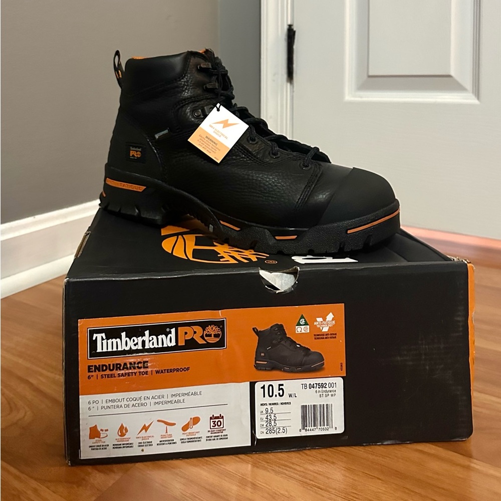 NWT Timberland PRO Steel Toe Waterproof Boots
